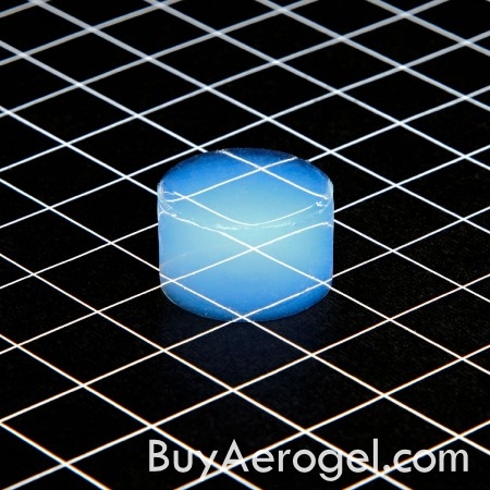 Classic Silica™ Aerogel Cylinder from Aerogel Technologies